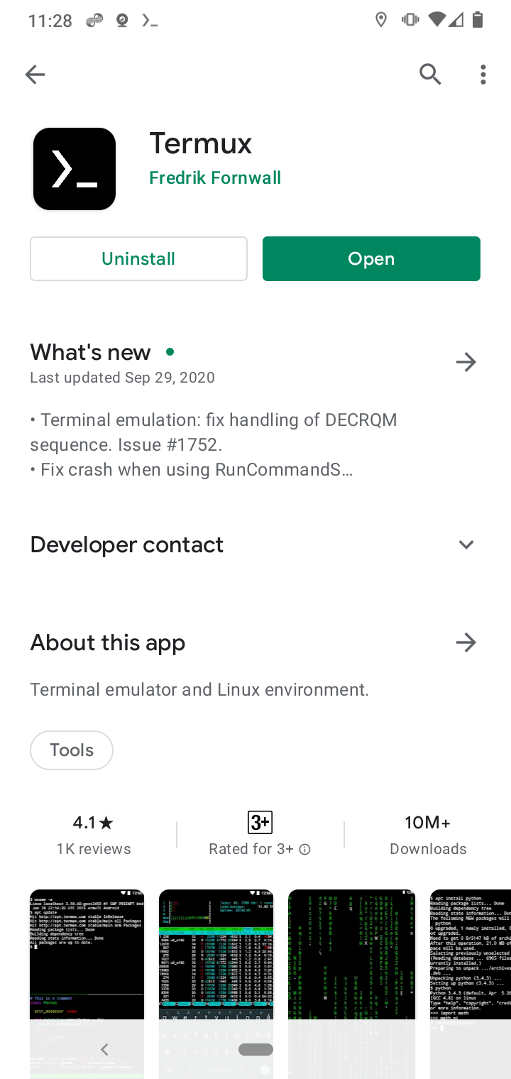 GoogleStore-termux